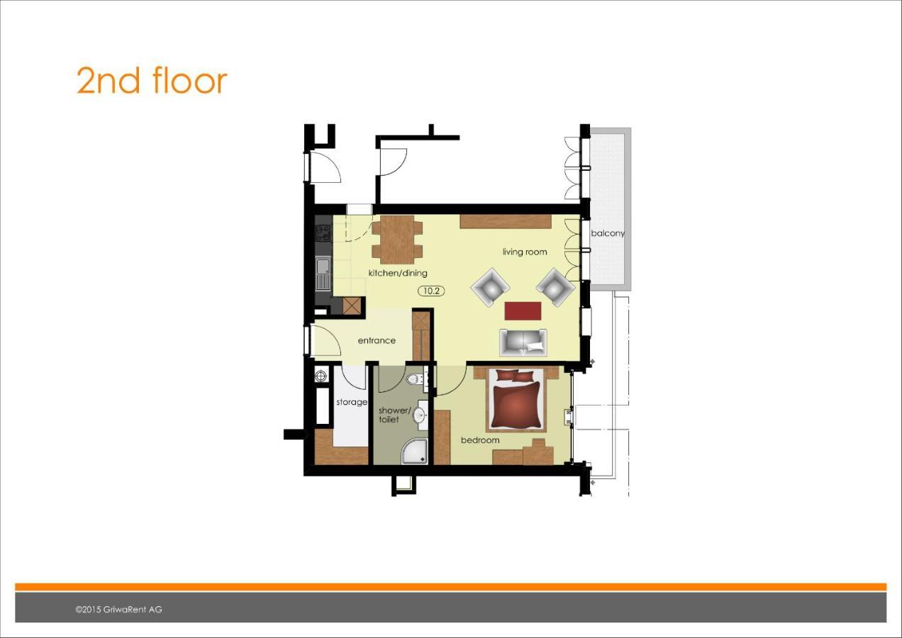 Apartment Stotzhalten 2.5 - Griwarent Ag กรินเดลวัลด์ ภายนอก รูปภาพ